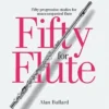 Crescendo Music Manuscript Fifty For Flute Book 1 By Alan Bullard