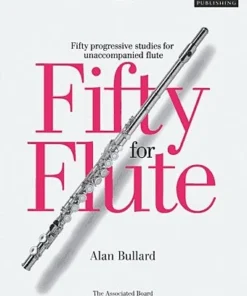 Crescendo Music Manuscript Fifty For Flute Book 1 By Alan Bullard