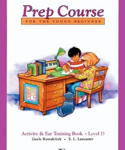 Crescendo Music Alfred's Basic Piano Prep Course - Activity And Ear Training Book