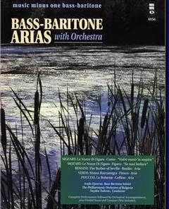 Crescendo Music Bass-Baritone Arias With Orchestra Volume 1 - Music Minus One Manuscript