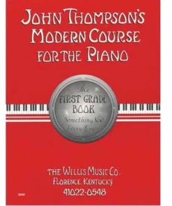 Crescendo Music Manuscript John Thompson's Modern Course For The Piano First Grade