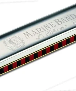 Folk & Native Hohner Marine Band 364/24 Soloist Harmonica In The Key Of C