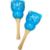 Crescendo Music Blue Bear Maracas With Handles Percussion 1 Crescendo Music Blue Bear Maracas With Handles Percussion