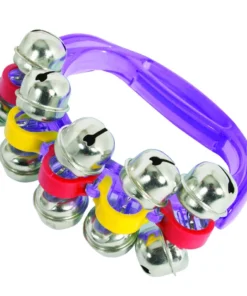 Crescendo Music Jingle Bells Sleigh Bells Transparent Handle For Children