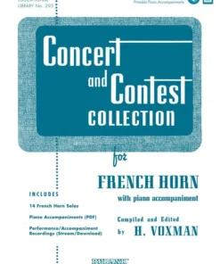Crescendo Music Concert And Contest Collection For French Horn