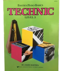 Crescendo Music Bastien Piano Basics Technic Manuscript