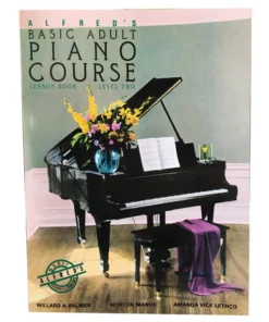 Alfred's Basic Adult Piano Course Lesson Book Only Manuscript