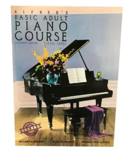 Alfred's Basic Adult Piano Course Lesson Book Only Manuscript