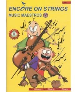 Crescendo Music Encore On Strings Music Maestros Violin Book Manuscript