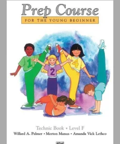 Crescendo Music Alfred's Basic Piano Prep Course - Technic Book Manuscript