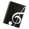 Crescendo Music Manuscript Book Large G Treble Clef Design 1 Crescendo Music Manuscript Book Large G Treble Clef Design