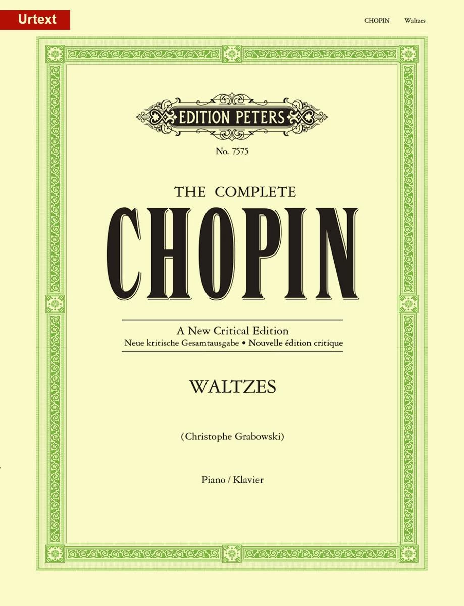 Crescendo Music Chopin Waltzes Complete : Urtext Edition Peters Manuscript 3 Crescendo Music Chopin Waltzes Complete : Urtext Edition Peters Manuscript