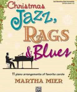 Crescendo Music Christmas Jazz, Rags & Blues Bk 1 Manuscript