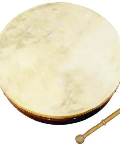 Crescendo Music Waltons 12" Bodhran (Irish Drum) Plain Goat Skin Percussion