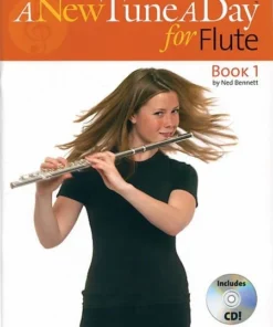 Crescendo Music A New Tune A Day Flute Book/CD Manuscript