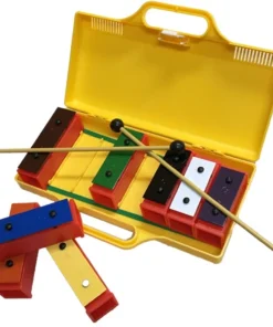 Crescendo Music Angel Chime Bar Diatonic 8 Bar Set With Mallets Percussion