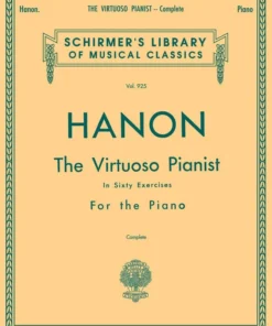 Hal Leonard The Virtuoso Pianist In 60 Exercises - Complete Manuscript