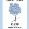 Crescendo Music More Great Tunes Flute Book/CD Mark Walton Manuscript
