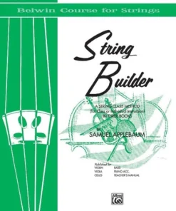 Crescendo Music String Builder Viola By Samuel Applebaum Manuscript