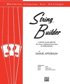 Crescendo Music String Builder Viola By Samuel Applebaum Manuscript
