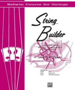 Crescendo Music String Builder Viola By Samuel Applebaum Manuscript