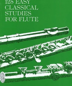 Crescendo Music 125 Easy Classical Studies For Flute Manuscript