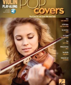 Crescendo Music Pop Covers Violin PlayAlong Manuscript