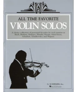 Crescendo Music All Time Favourite Violin Solos Manuscript