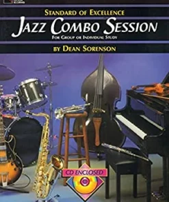 Crescendo Music Manuscript Jazz Combo Session Trumpet/Tenor Sax/Clarinet/Bar. TC