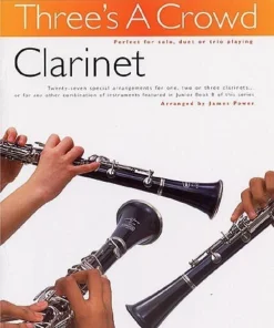 Crescendo Music Three's A Crowd Junior Clarinet