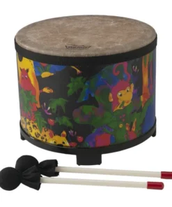 Crescendo Music Percussion REMO Floor Tom 10 Inch Rainforest Pattern