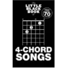 Crescendo Music Little Black Songbook Of 4 Chord Songs Guitar Manuscript