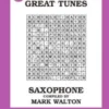 Crescendo Music 66 Great Tunes Saxophone Mark Walton Book/CD Manuscript