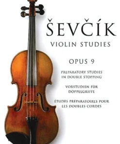 Crescendo Music Manuscript Sevcik Violin Studies, Opus 9, Bosworth Edition