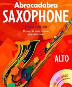 Crescendo Music Abracadabra Saxophone Book 2 CDs 3rd Edition