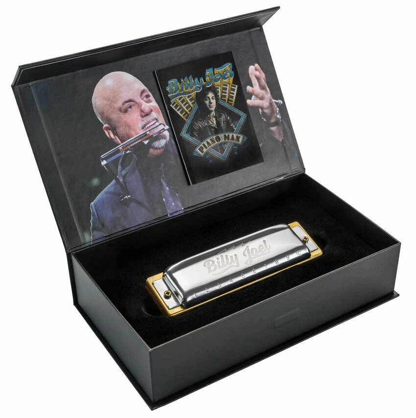 Hohner "Billy Joel" Signature Series Harmonica Folk & Native 3 Hohner "Billy Joel" Signature Series Harmonica Folk & Native