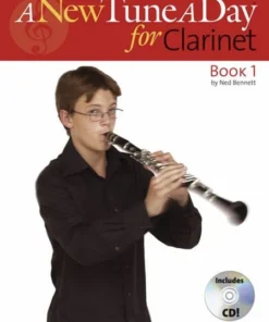 Crescendo Music Manuscript A New Tune A Day Clarinet Book /CD