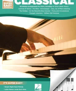 Crescendo Music Manuscript Classical - Super Easy Songbook