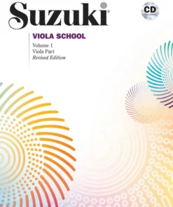 Crescendo Music Manuscript Suzuki Viola School Bk/CD