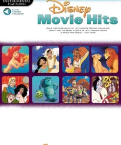 Crescendo Music Disney Movie Hits For Viola Bk/CD