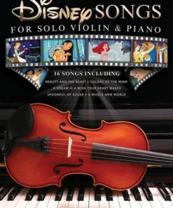 Crescendo Music Disney Songs For Solo Violin & Piano