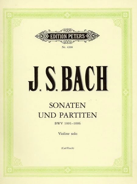Crescendo Music Bach J S Sonatas & Partitas Peters Edition Manuscript 3 Crescendo Music Bach J S Sonatas & Partitas Peters Edition Manuscript