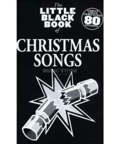 Crescendo Music Litte Black Book Of Christmas Songs Guitar Manuscript