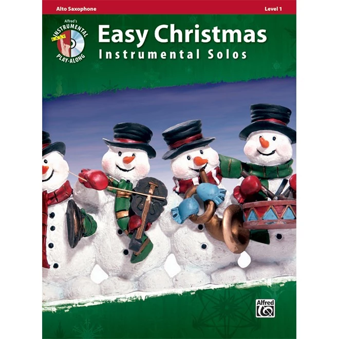 Crescendo Music Easy Christmas Instrumental Solos Alto Saxophone Bk/CD Manuscript 3 Crescendo Music Easy Christmas Instrumental Solos Alto Saxophone Bk/CD Manuscript