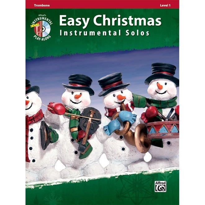 Crescendo Music Easy Christmas Instrumental Solos Trombone Bk/CD Manuscript 3 Crescendo Music Easy Christmas Instrumental Solos Trombone Bk/CD Manuscript