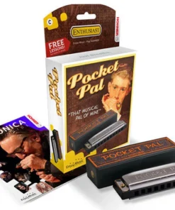 Hohner Enthusiast Series Pocket Pal Harmonica In The Key Of C Folk & Native