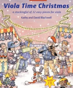 Crescendo Music Viola Time Christmas Book/CD Manuscript