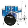 Crescendo Music DXP Pioneer Series Drum Kit TXP35BL Percussion
