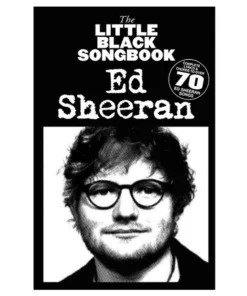 Crescendo Music Little Black Songbook Of Ed Sheeran Guitar Manuscript