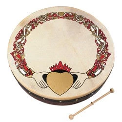 Crescendo Music Waltons 12" Bodhran (Irish Drum) Pack Percussion 8 Crescendo Music Waltons 12" Bodhran (Irish Drum) Pack Percussion